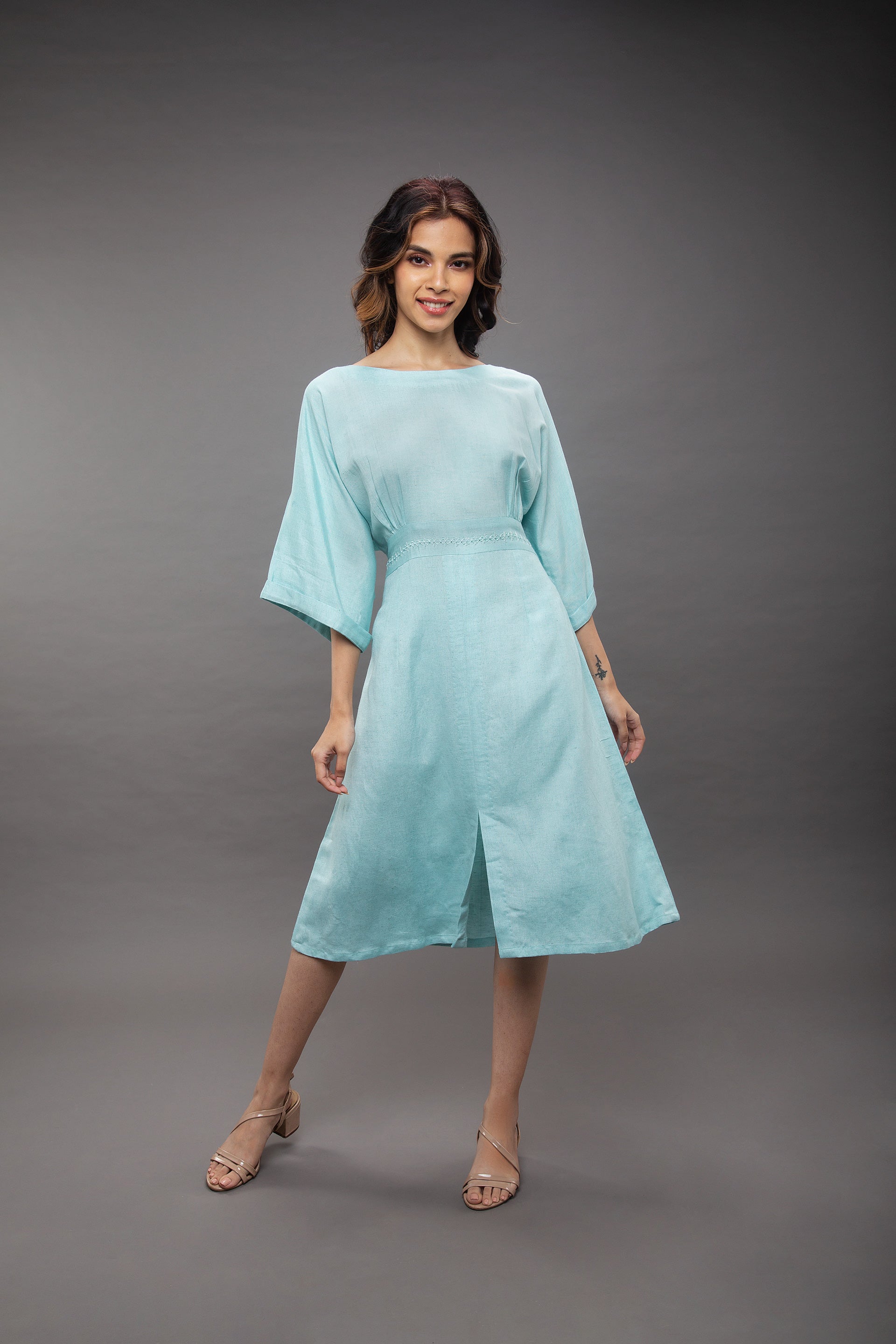 Glamours sky blue kaftan