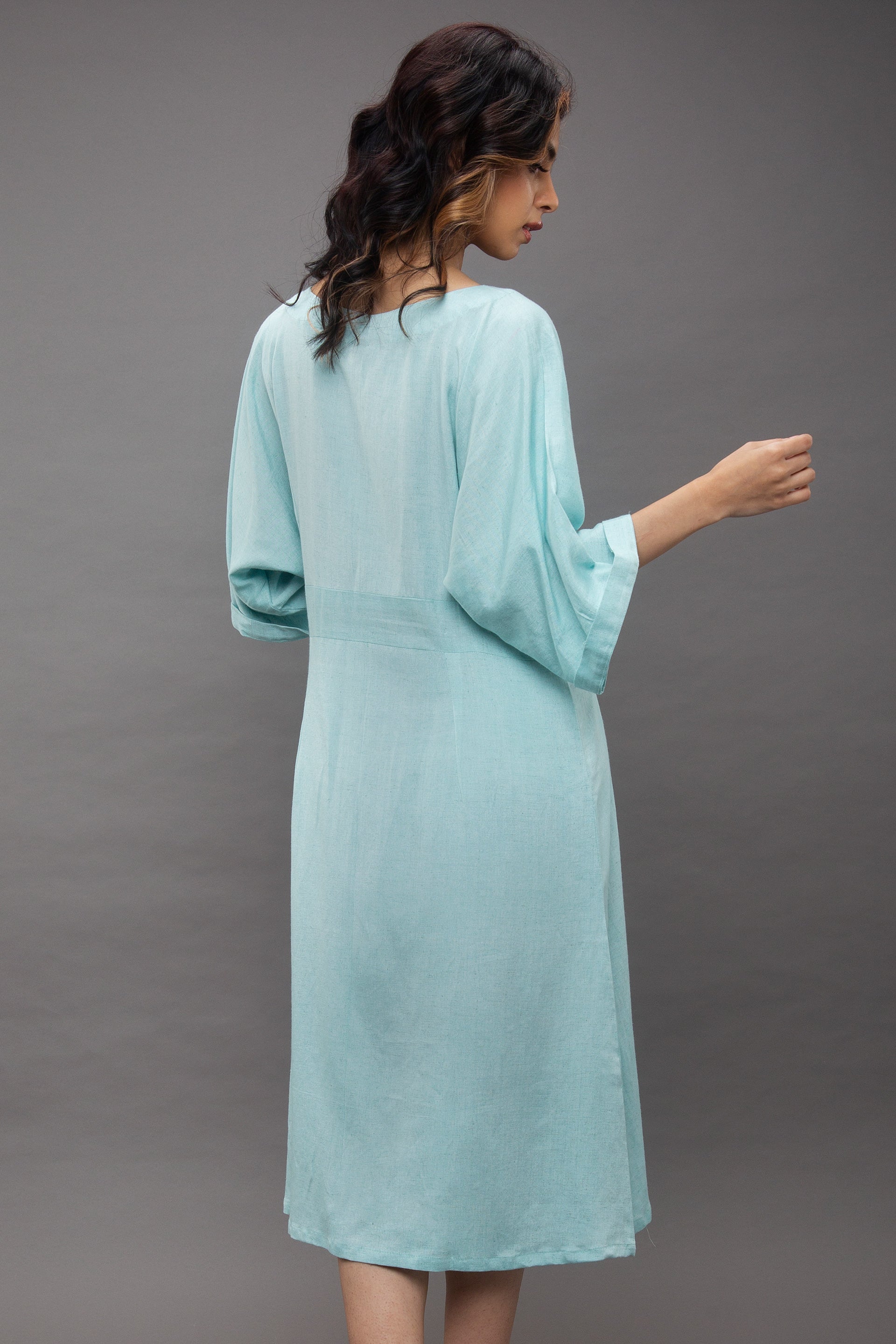 Glamours sky blue kaftan