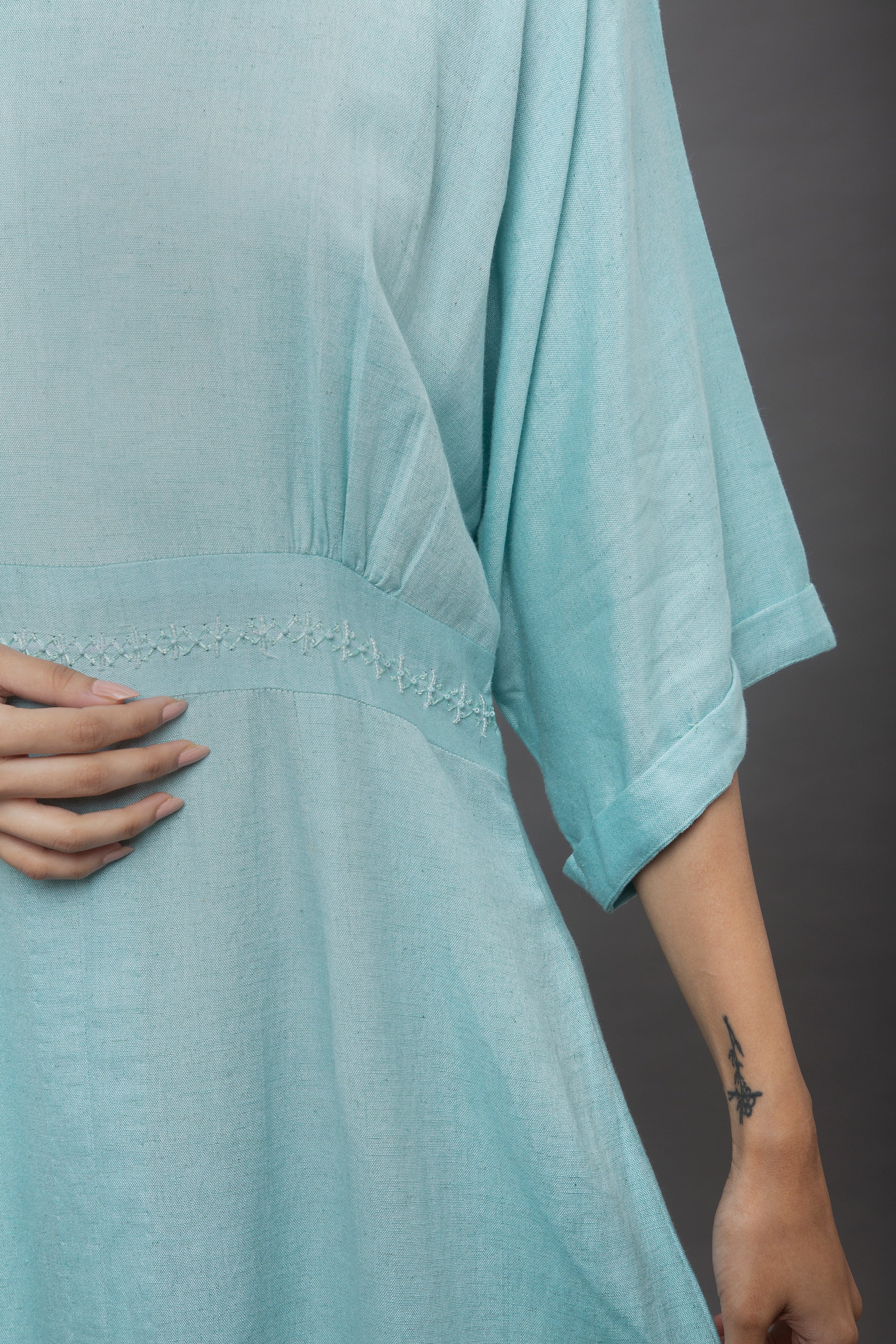 Glamours sky blue kaftan